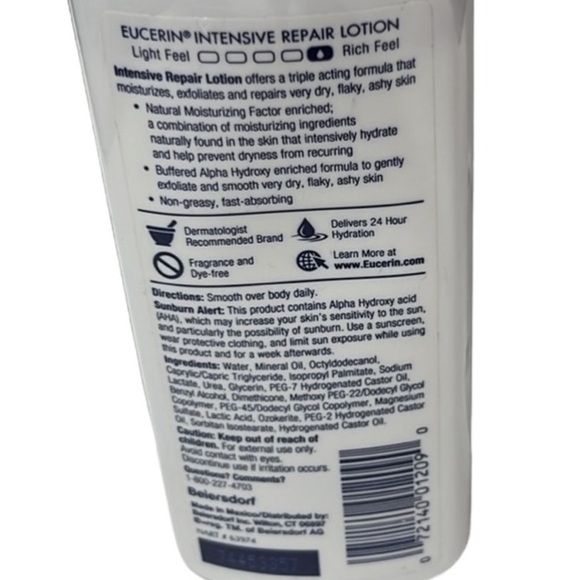 Eucerine Intensive Repair Lotion - Picture 3 of 5